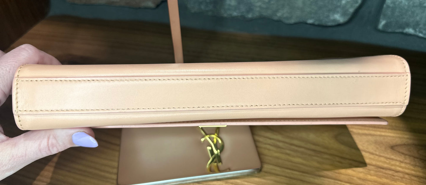 Saint Laurent Smooth Calfskin Cassandre Clutch