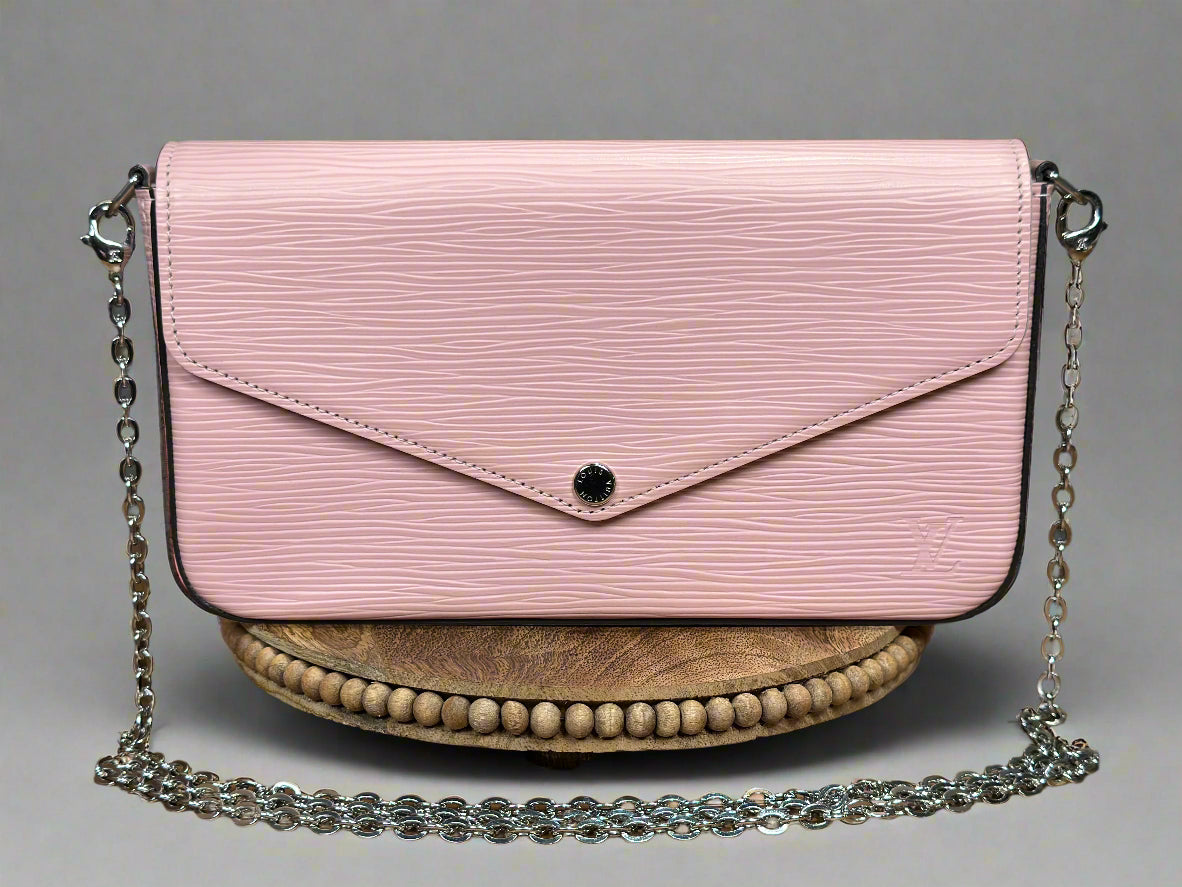 Louis Vuitton Felicie Pochette in Epi Leather