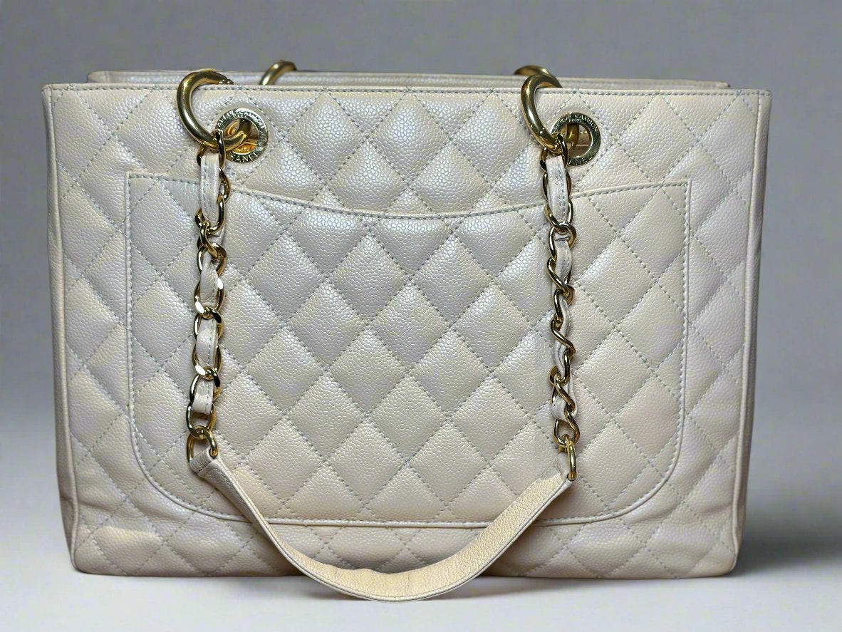 CHANEL Caviar Quilted Grand Shopping Tote -GST-