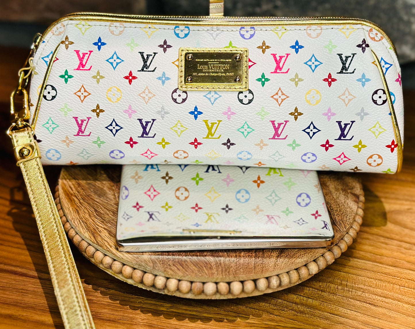 Louis Vuitton Murakami Kate Clutch