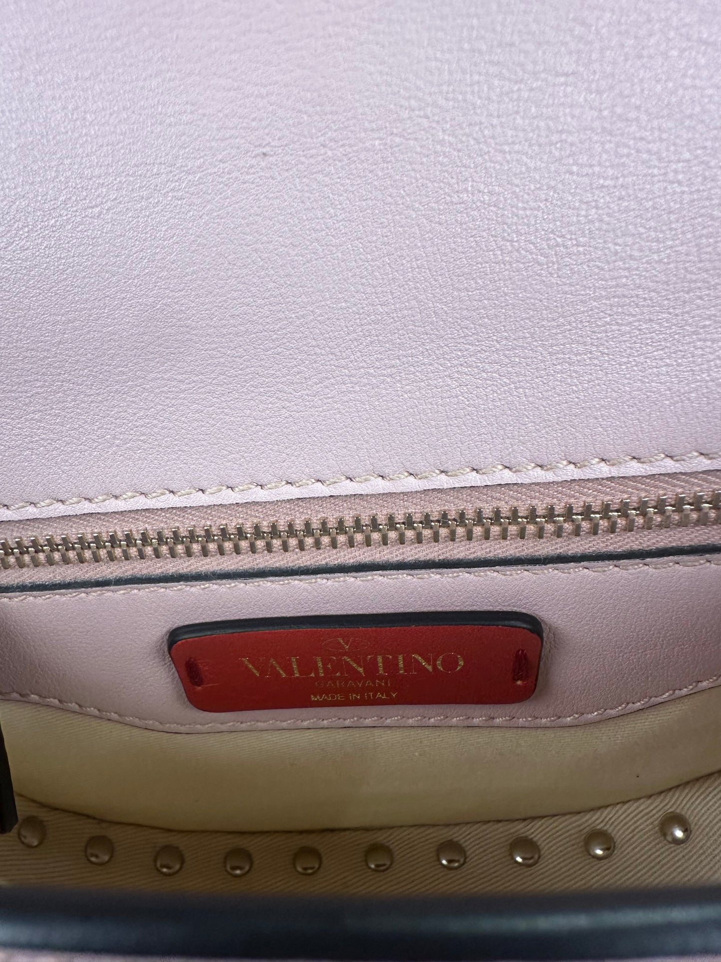 Valentino Garavani Rockstud Mini Saddle Bag